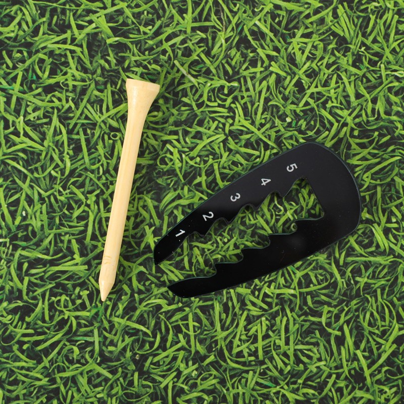 Lyreh Golf Tee Height Adjuster & Tees Holder Set, 5