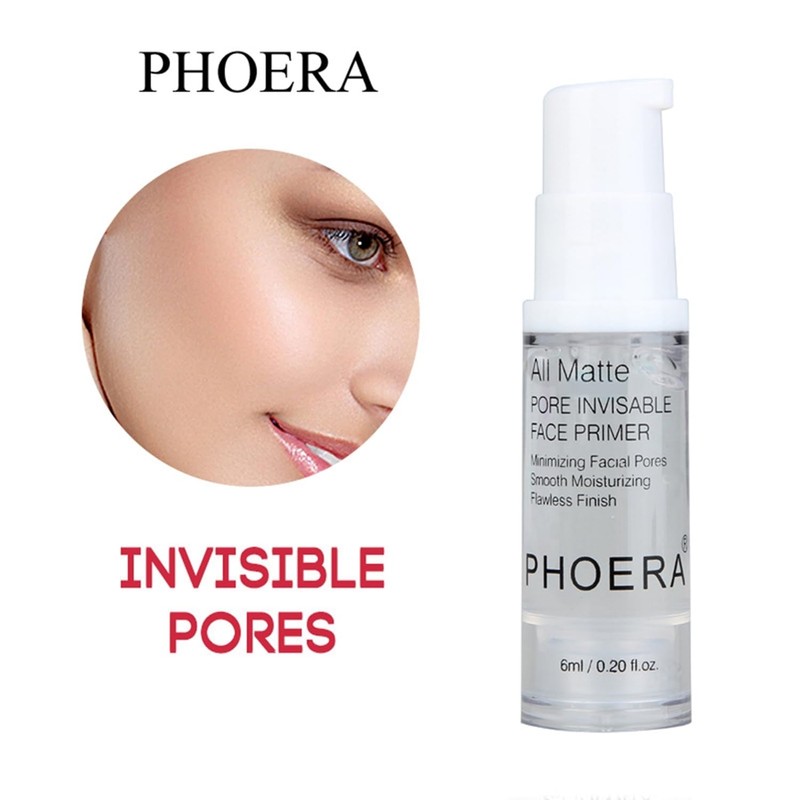 HOPHAT 2Pcs Makeup Primer For PHOERA All Matte Oil Free