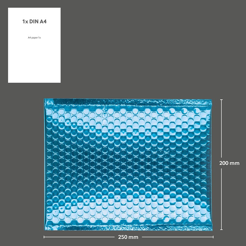 Coloured Bubble Envelopes | Premium | 200 x 260 mm