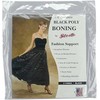 Covered Poly Boning 1.3cm Wide 3 Yards-black