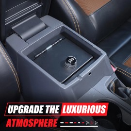 carpart2021 Center Console Safe Gun Storage Lock Box TRAY For Ford Ranger T7 T8 2015-22 US