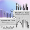 Manicure kit Personal Care Mens Grooming Kit, 30 in 1