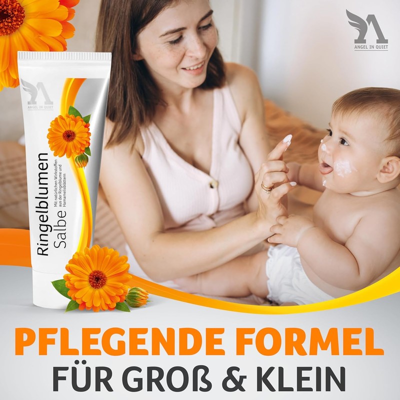 Marigold Ointment | High Percentage Calendula Extract | Nourishes &