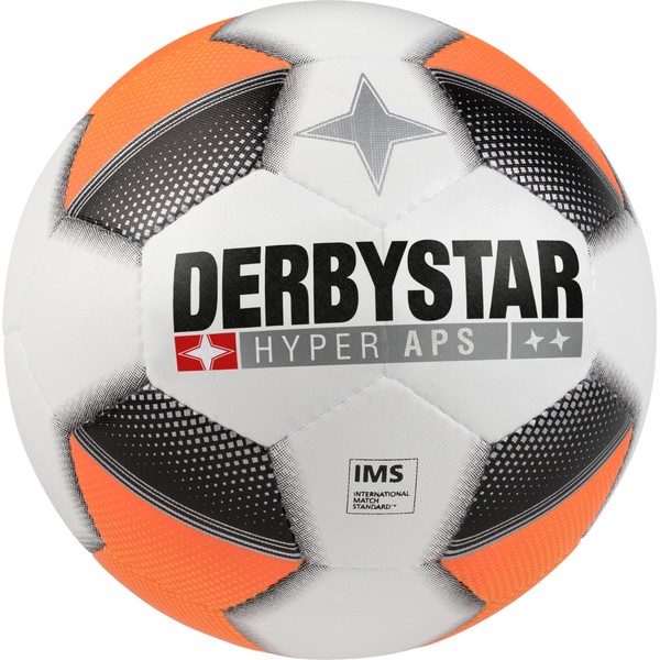 DERBYSTAR Soccer Ball, No. 5 Ball, HYPER APS, IMS Approved