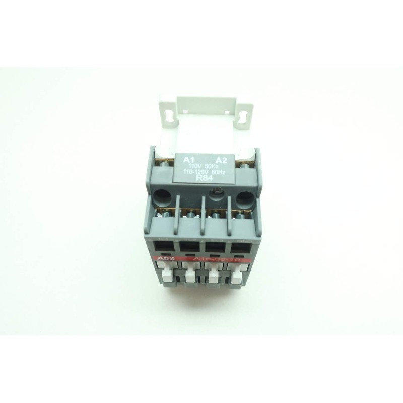 ABB A16-30-10-84 AC CONTACTOR 110-120V-AC 30A AMP 15HP