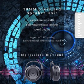 Mokeum Wireless Ear Headphones Bluetooth 5.3, Open Ear Earbuds IPX5 Waterproof Noise Cancelling Running Sport Wireless Bluetooth Earbuds with Built in Microphone (Black)