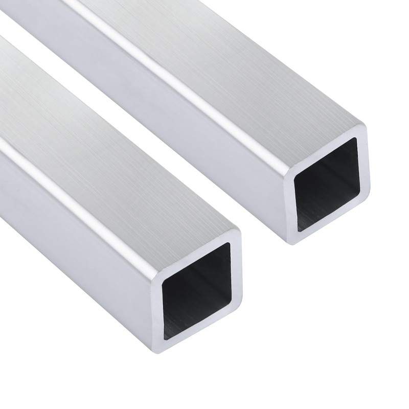 1.5"x 1.5" Aluminum Structural Square Tube (.125" Wall), Seamless, 48"