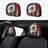 KOSUES Proud Mexican American Eagle Flag Mexican Roots Car Headrest