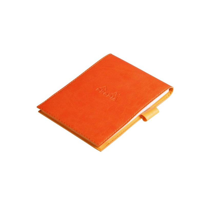 Rhodia 128214C Notepad N12 (with Faux Leather Protective Case, 9.5