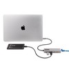 StarTech.com 3-Port USB-C Hub, 2.5 Gbps Ethernet, 100W PD Pass-Through