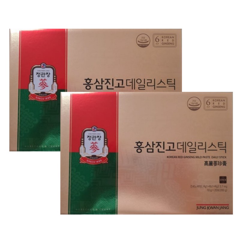 Jeonggwanjang CheongKwanJang Red Ginseng Jingo Daily Stick 10g x 20