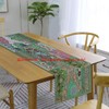 Ethnic Cotton Decorative Table Runner Indian Dinner Patchwork Beads Embroidered