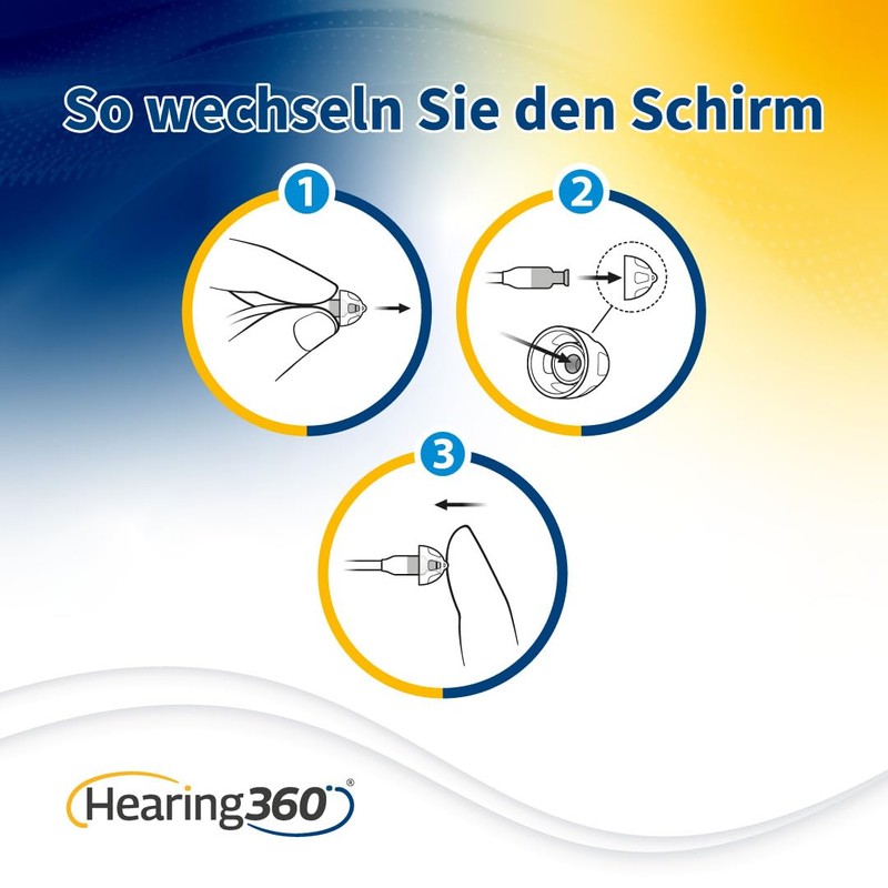 10 Closed Domes for CIAO, ReSound, Beltone and Interton Hearing