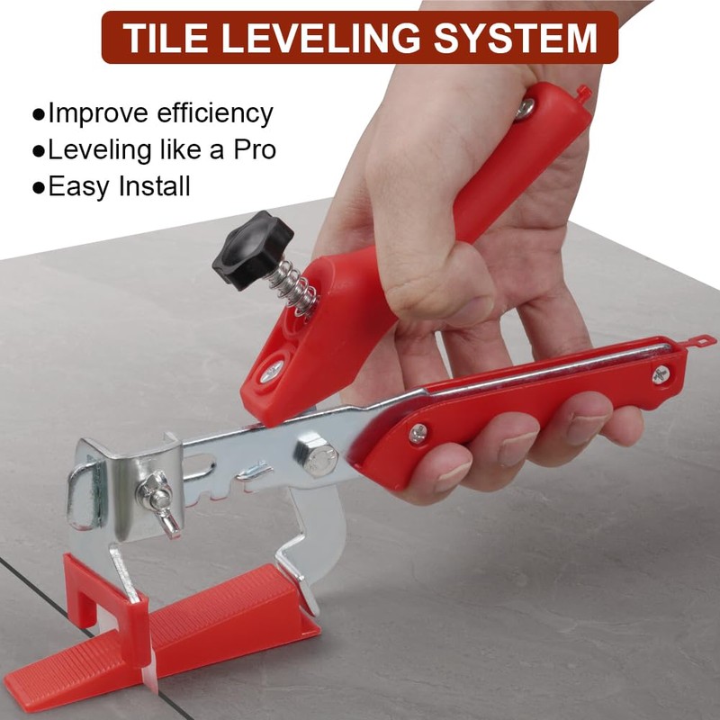 Flintronic Tile Leveling System, 1PC Tile Leveling Pliers, Resuable Tile
