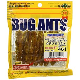 Ecogear Worm Bug Ants, 2-Inch Lure, #461 Crab & Goby