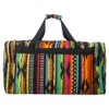 NGIL Canvas 23" inch Duffle Bag (Desert Serape-Black)