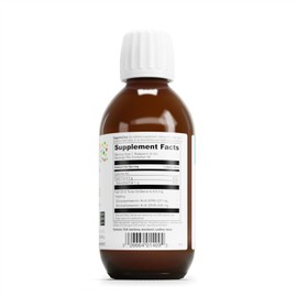 DAVINCI Labs kiddOmega-3 - Liquid Omega-3 Supplement for Kids - for Immune System, Focus and Brain Support* - with Monk Fruit, DHA, EPA and More - Cherry Orange Flavor - 200mL