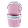 Baked with Love Pink Baking Cups, Cupcake Cases, Greaseproof Baking