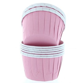 Baked with Love Pink Baking Cups, Cupcake Cases, Greaseproof Baking Cases, Pink - Pack of 12 (0650165)