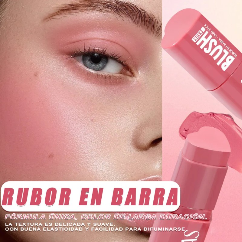 Rubor en Barra SAS 7g Acabado Satinado Tono 03 Cielo
