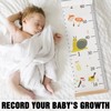 IWILCS Growth Height Growth Chart, Baby Height Chart with Cartoon