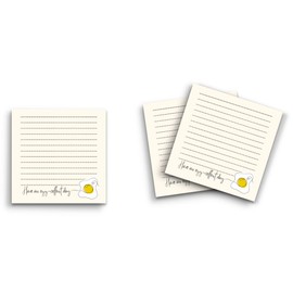Butler in the Home Sticky Notes 12 Pack 3"x3" 50 Sheet Count Per Pad, Have an Egg Excellent Day, Cute Funny Memo Note Pads Stationery Journal Planner Paper