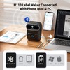 Phomemo M110 Label Maker Barcode Label Printer Bluetooth Portable Thermal
