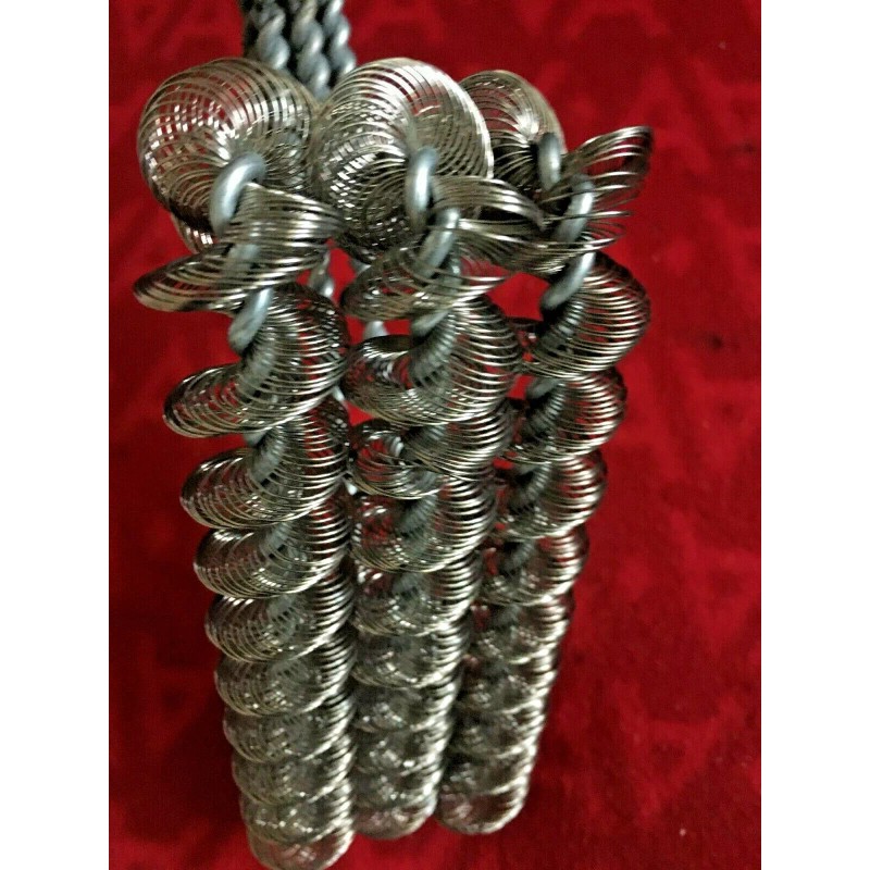 MasterCHEF MASTER CHEF TRIPLE SPIRAL GRILL BRUSH STAINLESS STEEL BRISTLES