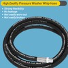 NuFlySic Pressure Washer Whip Hose Power Washer Jumper Hose for