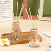 Roshtia 50 Set Reed Diffuser Bottle Empty Refillable Fragrance Glass