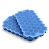 Ice Cube Trays for Freezer with Lid-37 Grid Silicone Ice