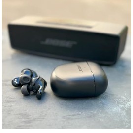 Comply TrueGrip Pro Ear Tips for Bose QuietComfort II & Ultra TWo-240-A, Sound Insulation, Fit, Fall Prevention, 3 Pairs, Size S, HC330-42041-01