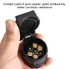 Trailer Plug Converter, 12 V 13 Pin to 7 Pin