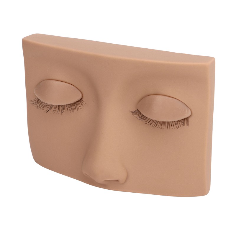 Lash Mannequin Head Removable Silicone Replacement Eyelash Mannequin Head for