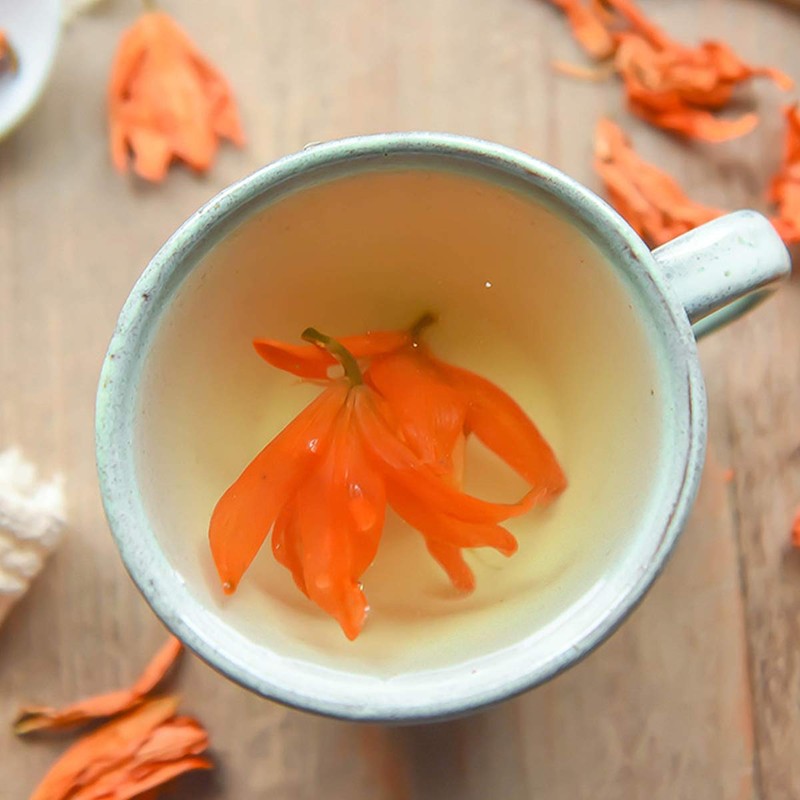Dried Lily Tea Hand Picking Dried Flower Tea Health Drink