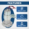 RADHLBNIU 140 GPH Electric Fuel Pump 3/8" NPT Inlet &