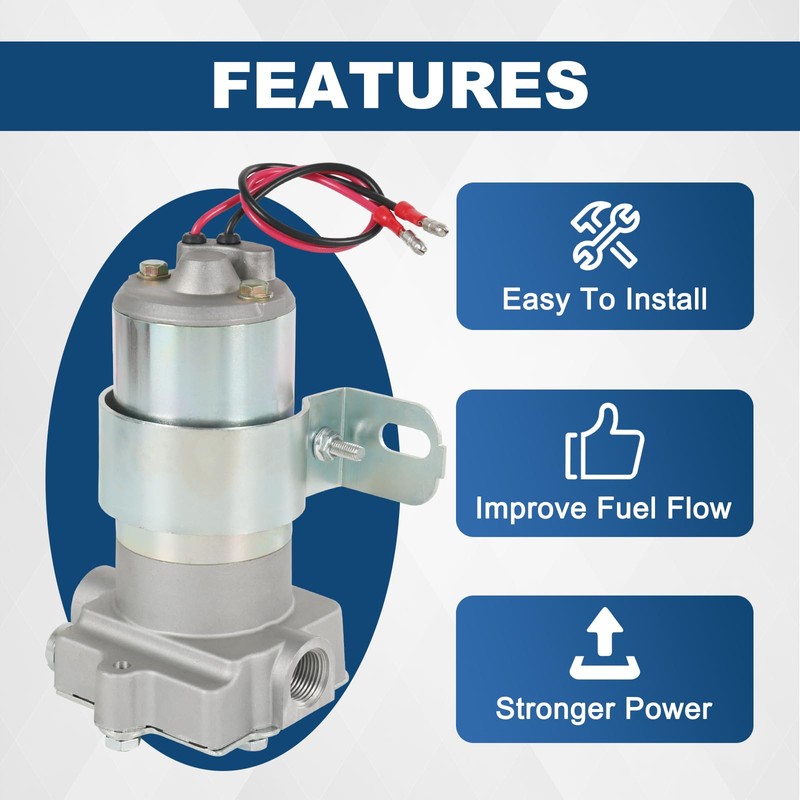 RADHLBNIU 140 GPH Electric Fuel Pump 3/8" NPT Inlet &