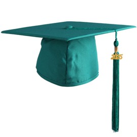 OSBO GradSeason Unisex Adult Matte Graduation Cap with 2025 Tassel for High School and College (Emerald)