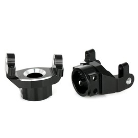 KYX Racing Aluminum CNC Machined Aluminum Front Axle C Hub Set Upgrades Parts Accessories for 1/10 RC Crawler Car Axial RBX10 RYFT