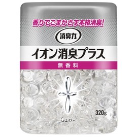 SHOSHU-RIKI Ion Deodorizer Plus For Rooms, Unscented, 11.3 oz (320 g), Clear Beads, For Rooms, Toilets, Deodorizer, Air Freshener