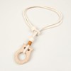 TMAOMU 2 Pack Wooden Curtain Tiebacks - Animal Shaped Hand