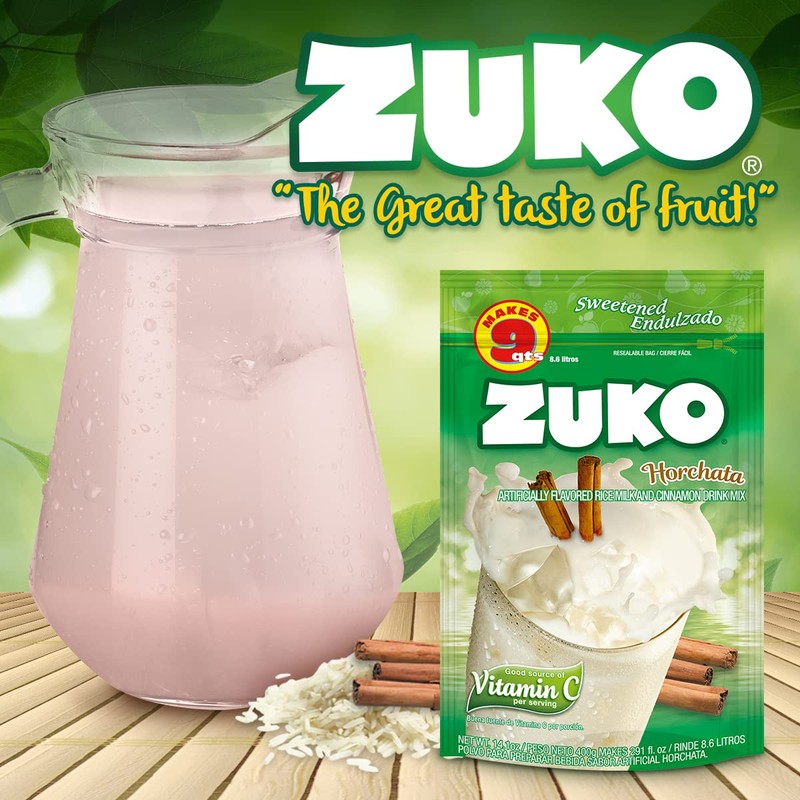 Zuko Horchata Instant Powder Drink | Family Pack | No