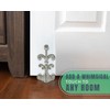 Comfify Fleur De Lis Cast Iron Door Stop – One
