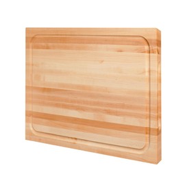 CONSDAN CONSDAN Wood Cutting Board for Kitchen, USA Grown Hardwood, 16 x 12, Hard Maple with Invisible Inner Handle, Prefinished with Food-Grade Oil, Suitable for Kitchen Edge Grain, 1" Thick