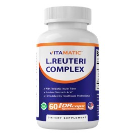 Vitamatic Lactobacillus Reuteri 22 Mil Millones 60 Cápsulas