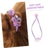 PACKOVE 14 Pcs Elastic Hair Ties for Adjustable Soft Flower