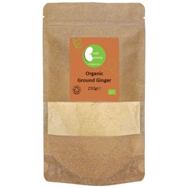 Organic Ginger Ground - Certified Organic - by Busy Beans Organic (250g)