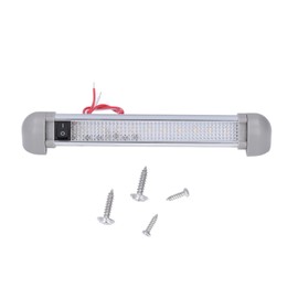 8.9in LED Awning Light Bar DC12V/24V 2W 180° Rotation IP66 Waterproof 720LM ON OFF Switch for RV Boat