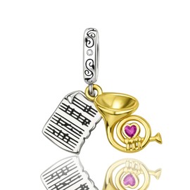 NUNUYAYA Women's Charm Pendant for Bracelet 925 Sterling Silver Elephant Leaf Butterfly Car Dangle Charms Beads Fits Bracelet Necklace Charm Pendant for European Bracelets Women Girls, Silver