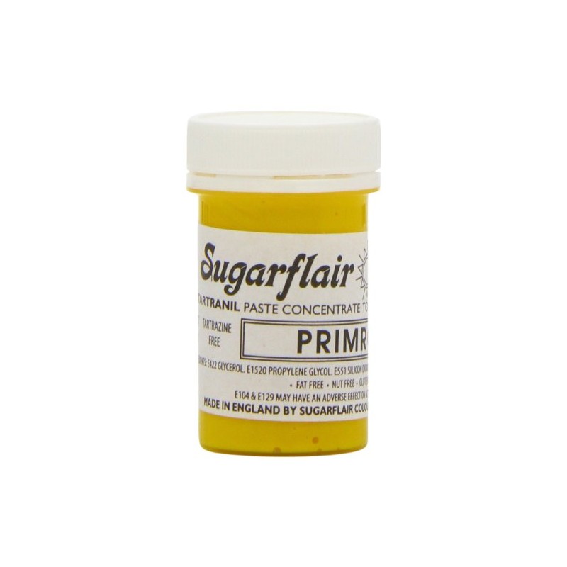Sugarflair Tartranil Paste Primrose (Pack of 2)